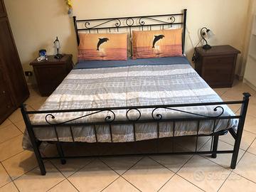 Camera da letto stile arte povera