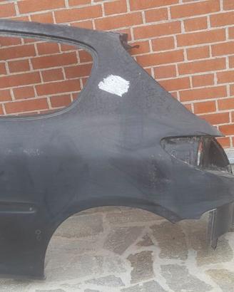 Parafango post.sx.3 porte peugeot 206