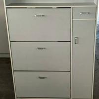 Scarpiera Mobile armadietto con cassetti sportello