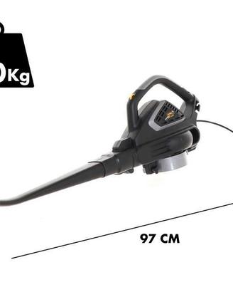 soffiatore/aspiratore elettrico foglie alpina