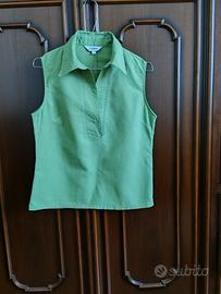 Camicia donna s/manica taglia S 