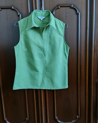 Camicia donna s/manica taglia S 