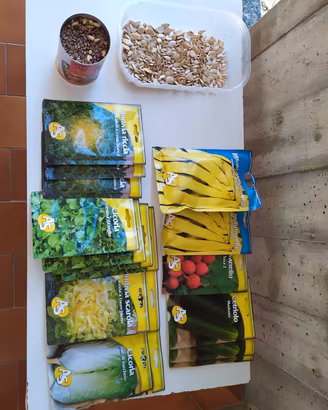 semi da frutta e ortaggi da piantare
