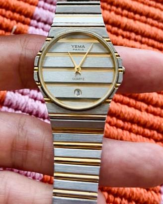 Orologio Yema vintage stile Piaget Polo 