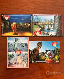 Lotto 4 cartoline Mirabilandia 1994