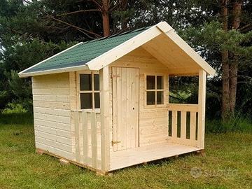 Casetta per bambini FELIX 180x180x169h spess. 16mm