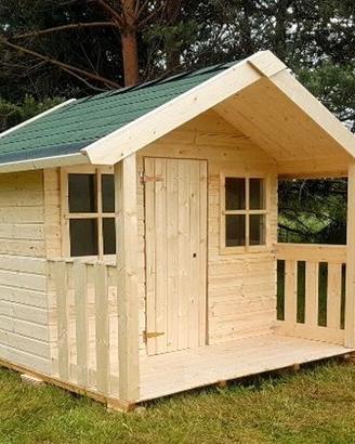 Casetta per bambini FELIX 180x180x169h spess. 16mm