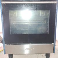 piano cottura con forno a gas