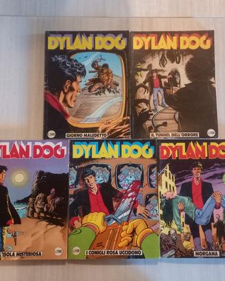 5 Dylan Dog Prima Edizione Originale N. da 21 a 25