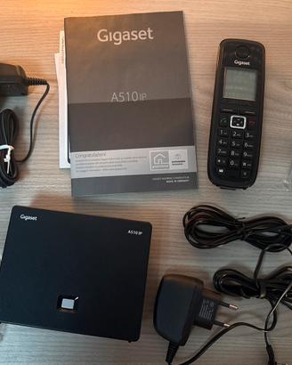 Telefono Cordleess Gigaset A510IP VolP + Fisso