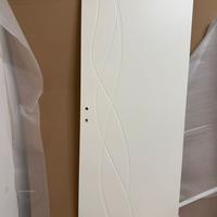 Porta laccata bianca dx 80 x 210 nuova