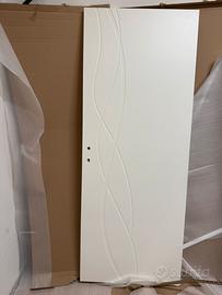 Porta laccata bianca dx 80 x 210 nuova
