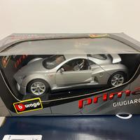 Burago Prima Silver Giugiaro Design 1/18