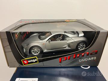 Burago Prima Silver Giugiaro Design 1/18
