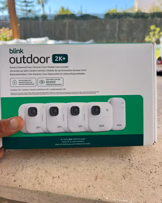 Kit telecamere blink outdoor 2k+