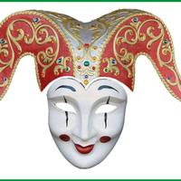 MASCHERA DA MURO ARLECCHINO