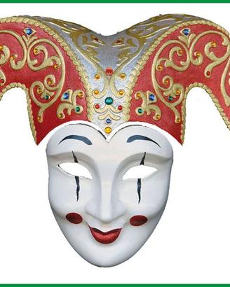 MASCHERA DA MURO ARLECCHINO