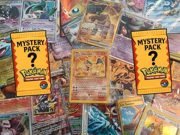 Premium Mystery Pack Pokemon - 10 Carte Super Rare