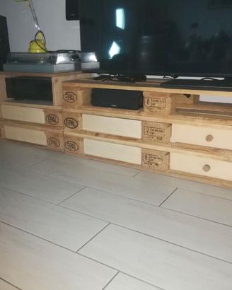 Mobile cassettiera con pallet