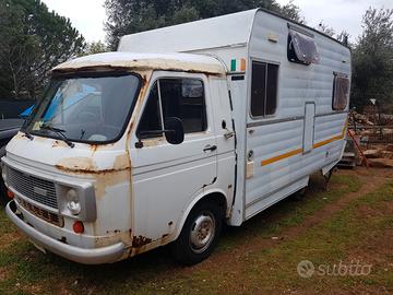 fiat 238 camper vintage 1.5 benzina