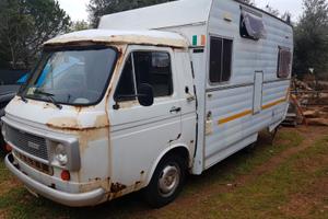 fiat 238 camper vintage 1.5 benzina