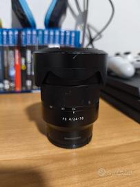 Sony Zeiss OSS 24-70 F4 attacco E