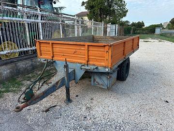 rimorchietto Mutti ad un asse- 35q