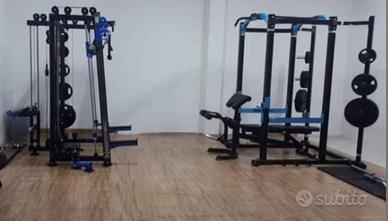 Palestra completa Multipower-Rack-160kg dischi 50