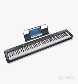 Pianoforte digitale con 88 tasti pesati + supporto