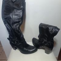 stivali nero giardini 