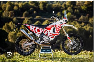 Kove 450 rally .La regina della Dakar a km 0