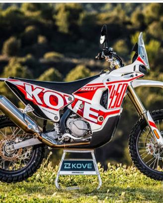 Kove 450 rally .La regina della Dakar a km 0