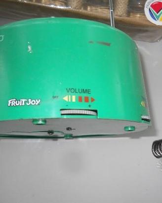 Radio am/fm a batteria della fruit joy