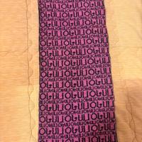 Sciarpa nera e rosa Liu jo