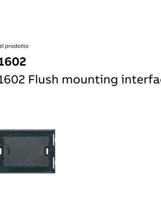 Abb interfaccia da incasso 2 relè 16A ABB nuovo