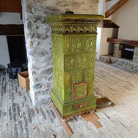 Stufa “Ceramiche Savio” di Castellamonte