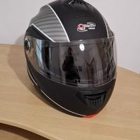 Casco modulare Qtech Road con visierino parasole