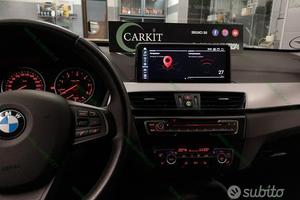 SCHERMO ANDROID BMW X1 F48 CON IMPIANTO NBT EVO