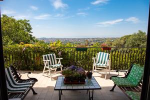 Trecastagni falde etna villa vista mare