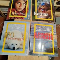 QUATTRO LIBRETTI FOTOGRAFICI NATIONAL GEOGRAPHIC 