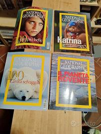QUATTRO LIBRETTI FOTOGRAFICI NATIONAL GEOGRAPHIC 