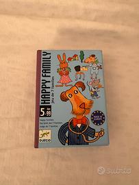 Djeco gioco carte Happy Family nuovo