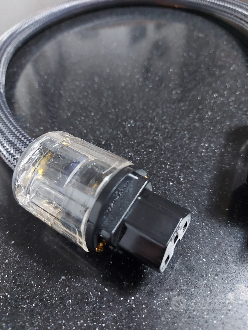 Cavo Di Alimentazione ATAUDIO Ad Alte Prestazioni 1,5M Con Spina EU, Connettore IEC AC Schuko, Spine Audio HIFI AC, Conduttore In Rame, PVC - Foto 7