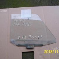 Vetro sx ape poker