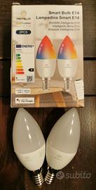 Set 2 lampadine Antela e14 smart app control 