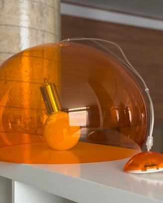 Lampada a sospensione Kartell FL/Y trasparente