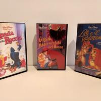 vhs cartoni animati Disney prime edizioni rare