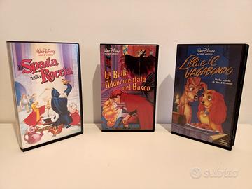 vhs cartoni animati Disney prime edizioni rare