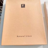 tovaglia lino naturale Irlandese 163x163