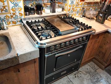 Cucina a gas e forno elettrico Barazza
